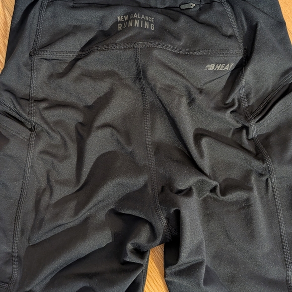 New Balance Black Joggers with Reflective Accents - Picture 5 of 6
